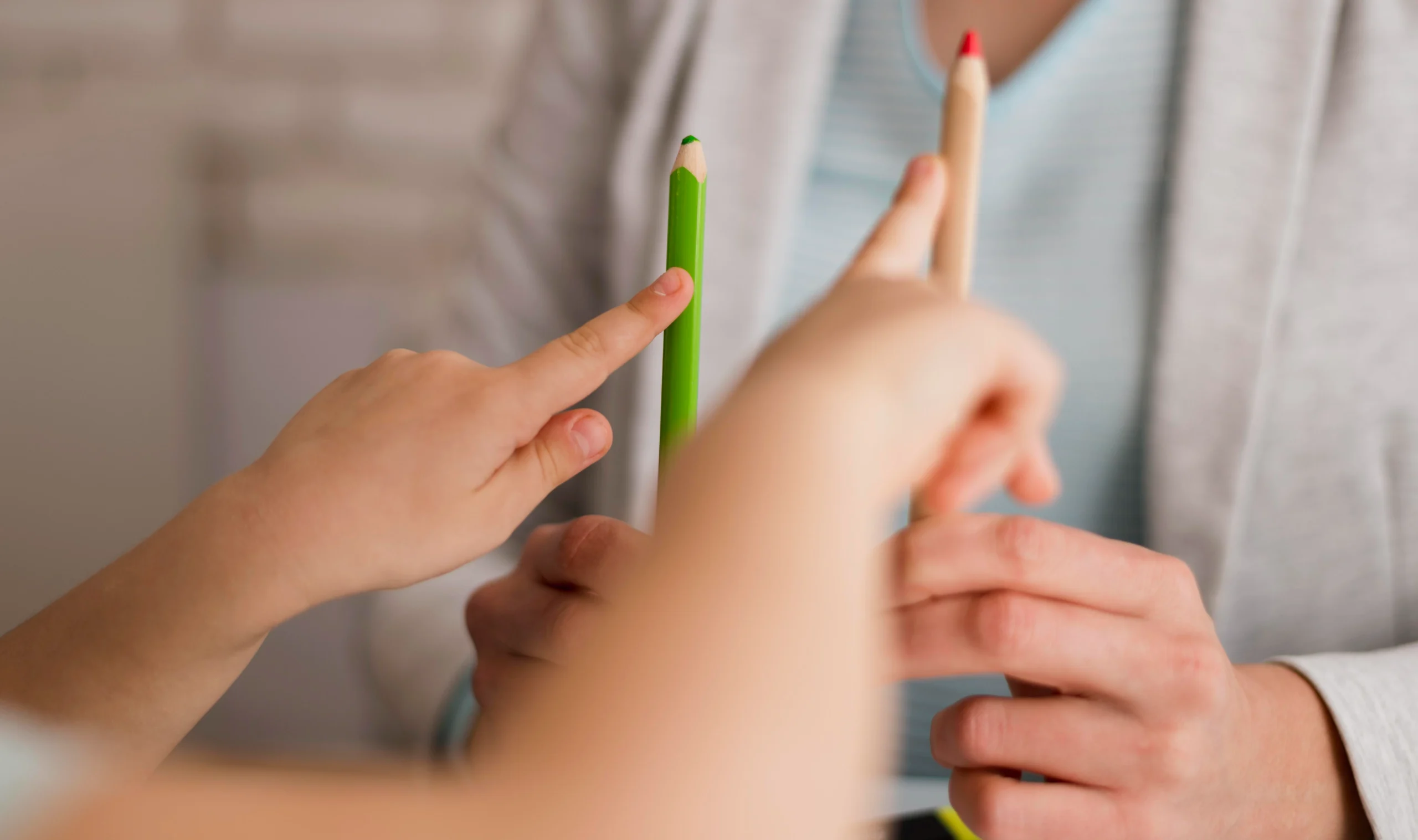 during ABA therapy meeting